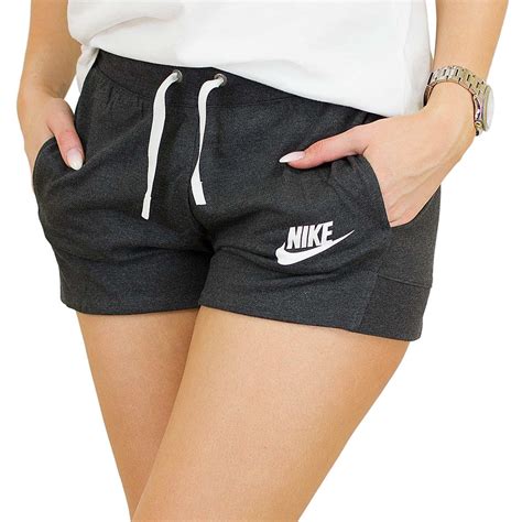 nike shorts damen schwarz logo groß|Damen.